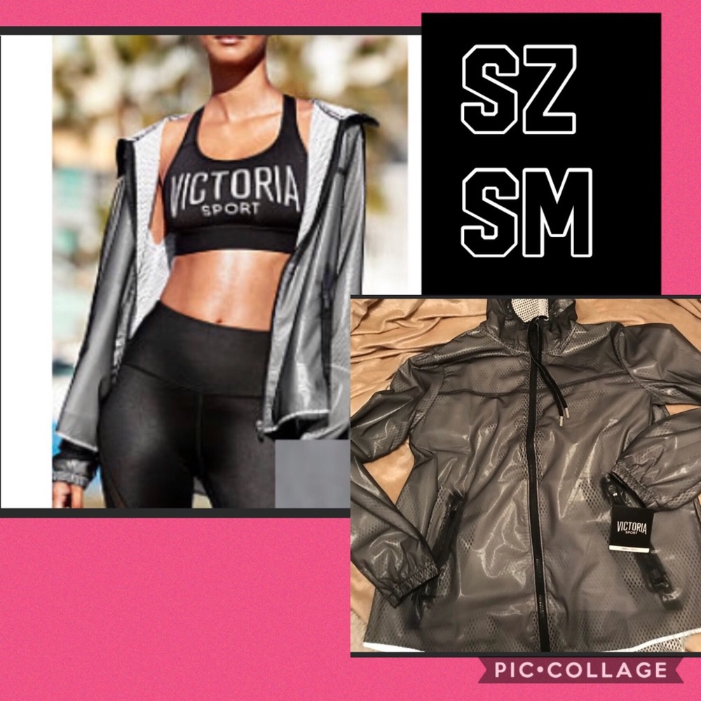 VS FULL ZIP HOODED ANORAK JACKET LIMITED SZ SM VINTAGE
